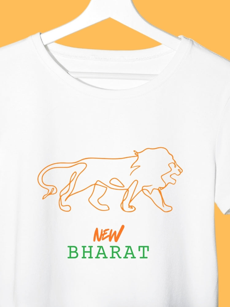 NEW BHARAT (Unisex Comfort Fit Tee)
