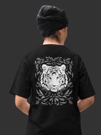 WHITE TIGER (Unisex Oversized Heavyweight Tee)