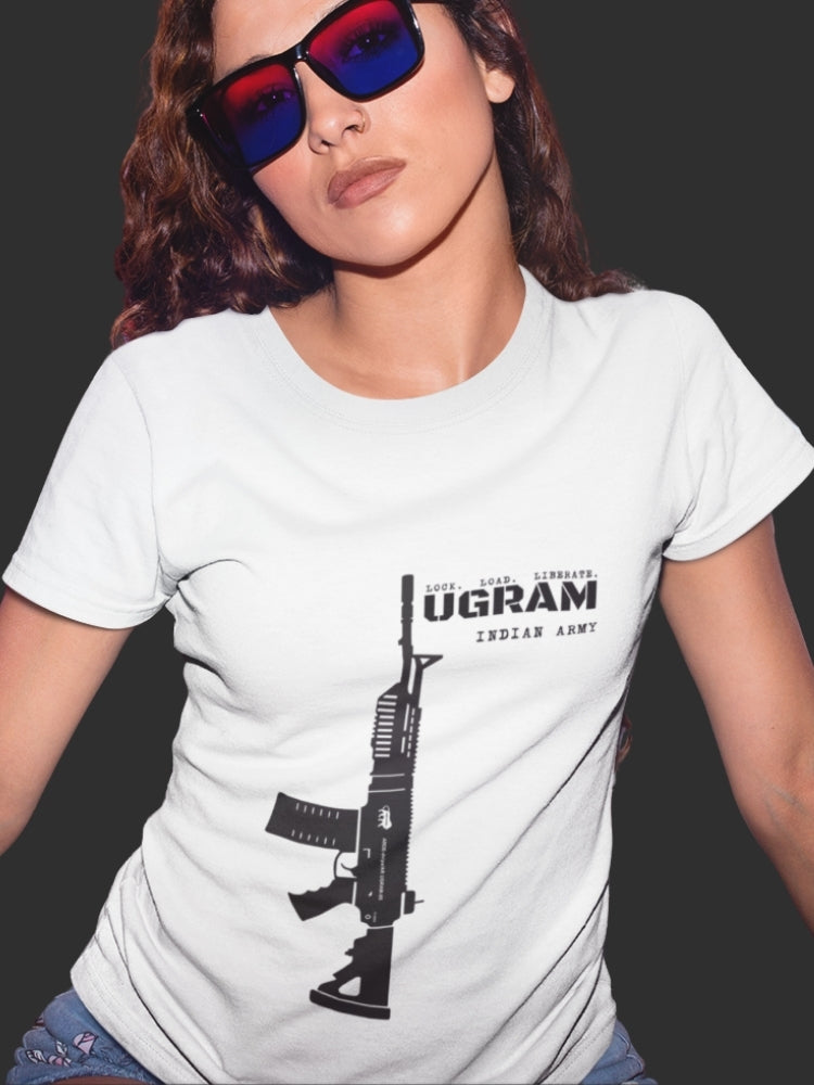 UGRAM LLL: INDIAN ARMY (Unisex Comfort Fit Tee)