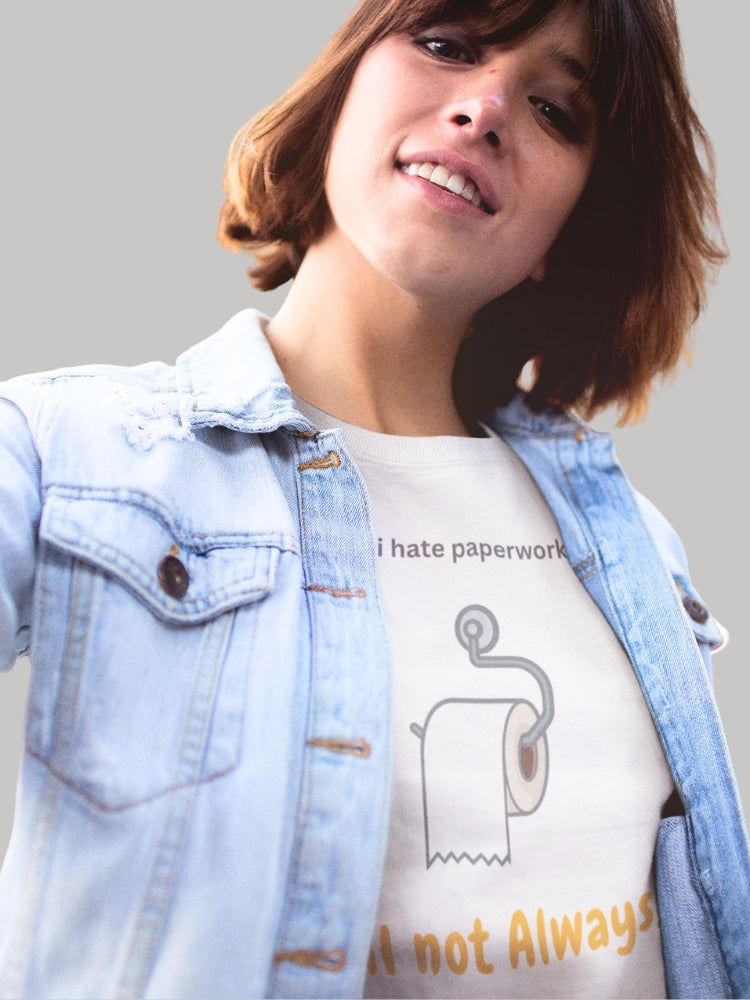 HATE PAPERWORK (Unisex Comfort Fit Tee)