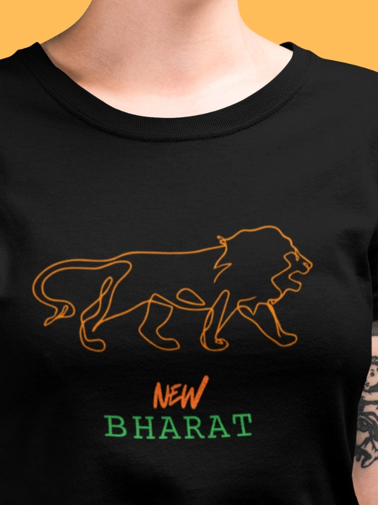 NEW BHARAT (Unisex Comfort Fit Tee)