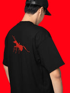 RED ANT (Unisex Oversized Terry T-Shirt)