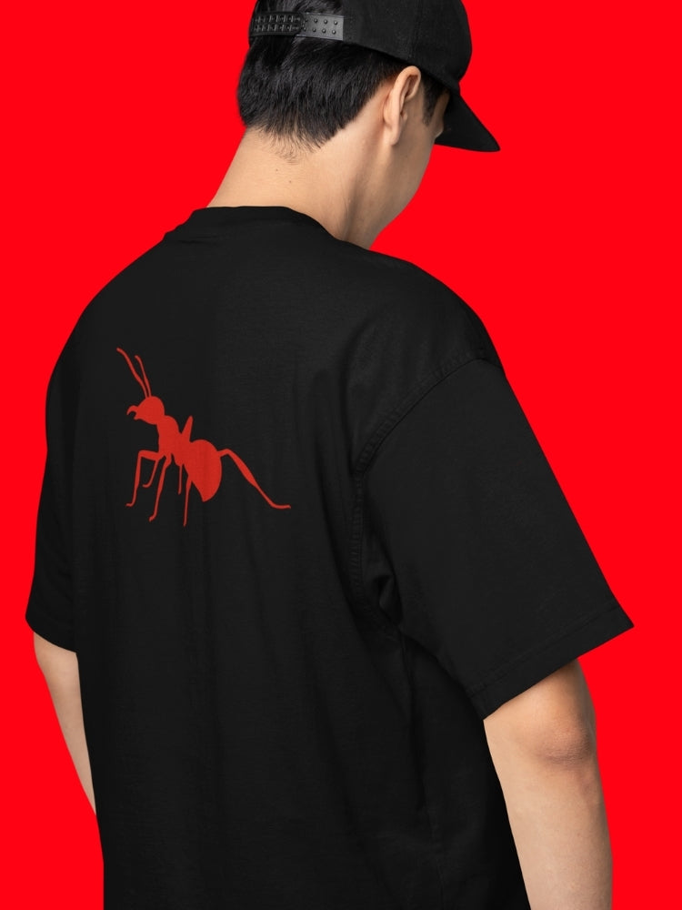 RED ANT (Unisex Oversized Terry T-Shirt)