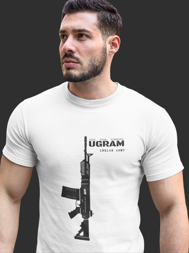 UGRAM LLL: INDIAN ARMY (Unisex Comfort Fit Tee)