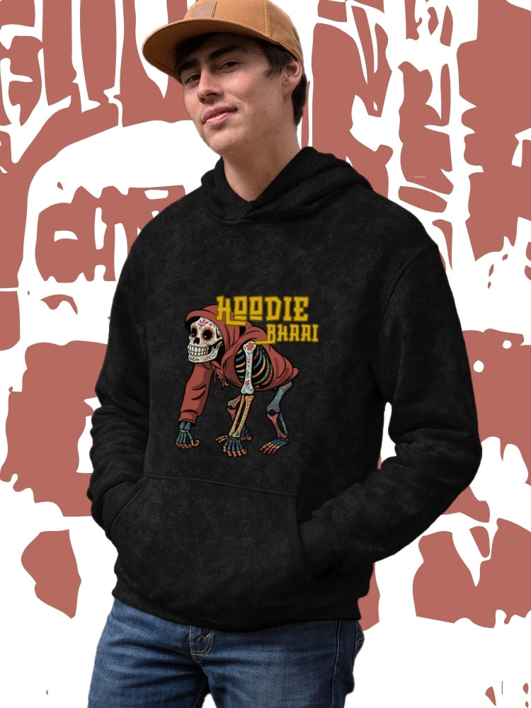 HOODIE BHAAI (Unisex Acid Washed Heavyweight Hoodie)