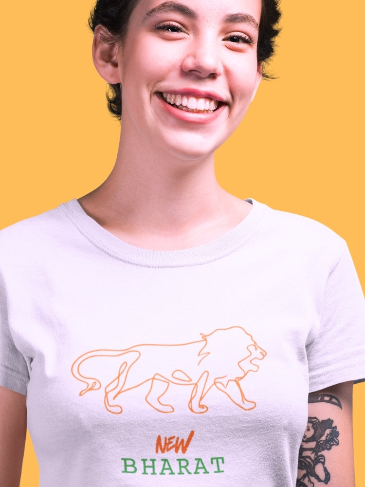 NEW BHARAT (Unisex Comfort Fit Tee)
