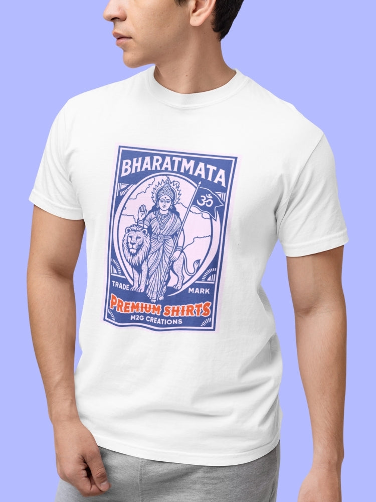 PATRIOT: BHARATMATA BLU (Unisex Comfort Fit Tee)