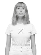 X CHROMOSOME BLK (Women's Premium Fit Tee)