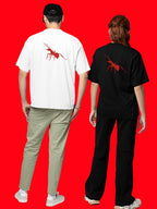 RED ANT (Unisex Oversized Terry T-Shirt)
