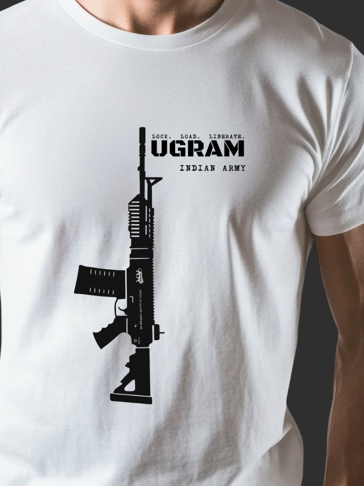 UGRAM LLL: INDIAN ARMY (Unisex Comfort Fit Tee)