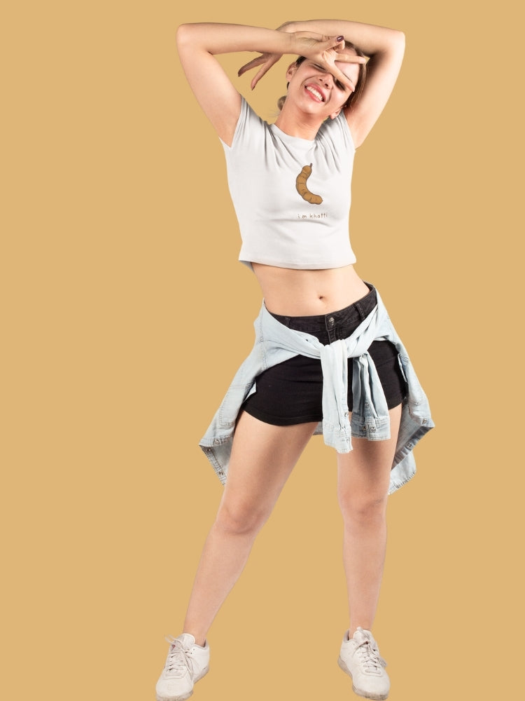 I M KHATTI (Crop Top)