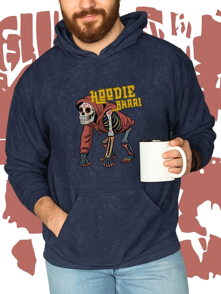 HOODIE BHAAI (Unisex Acid Washed Heavyweight Hoodie)