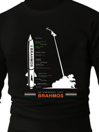PATRIOT: BRAHMOS FULL SLEEVE (Unisex Comfort Fit Tee)