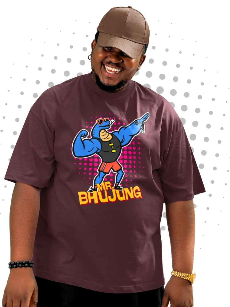 MR BHUJUNG (Unisex Oversized Terry T-Shirt)