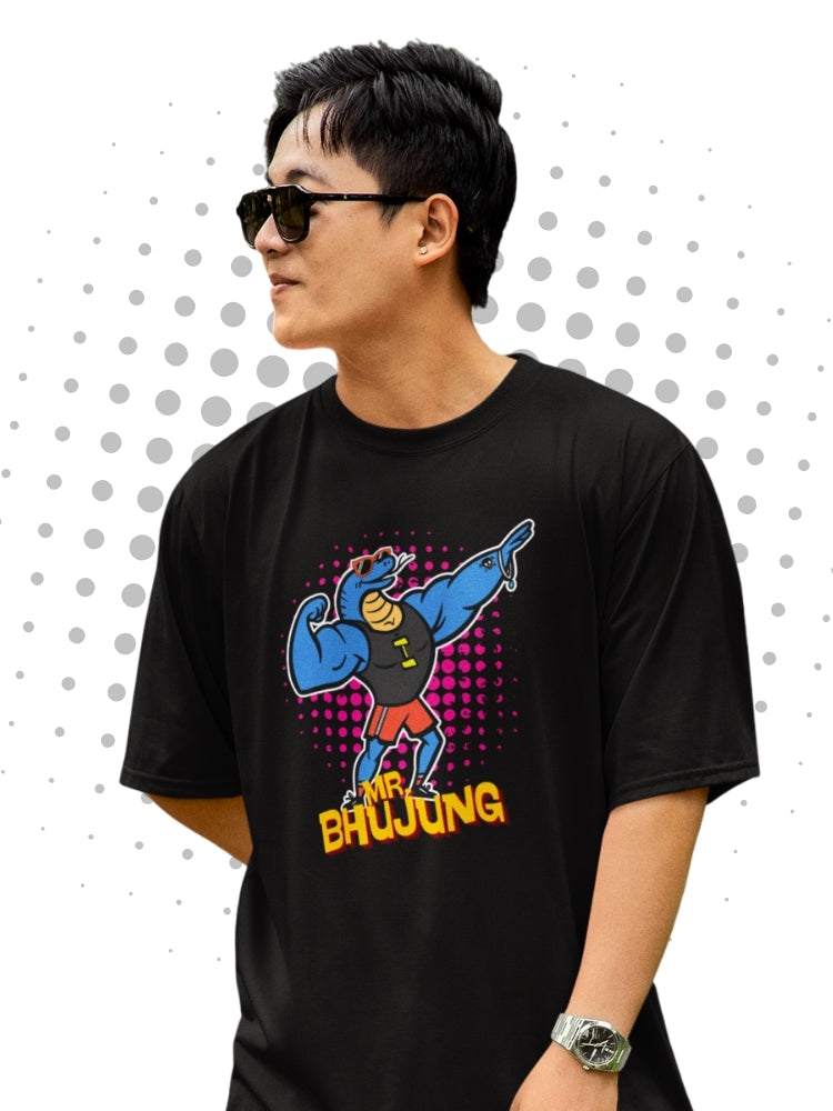 MR BHUJUNG (Unisex Oversized Terry T-Shirt)