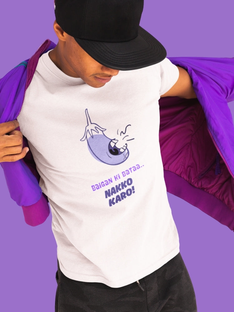 BAIGAN KI BATA (Unisex Comfort Fit Tee)
