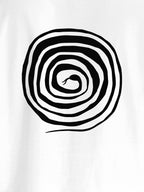 LOOPED BLK (Unisex Oversized Comfort fit Tee)