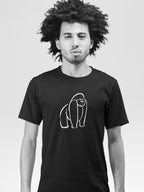 GORILLA WHT (Men's Premium Fit Tee)