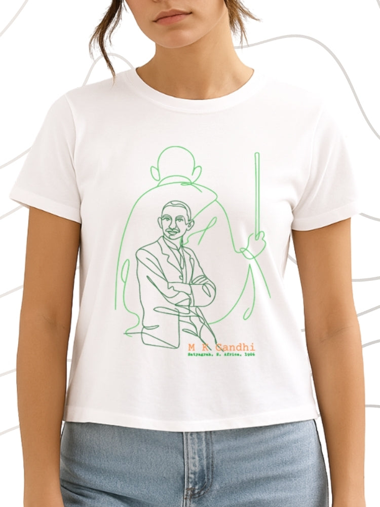 PATRIOT: GANDHI LA (Unisex Comfort Fit Tee)