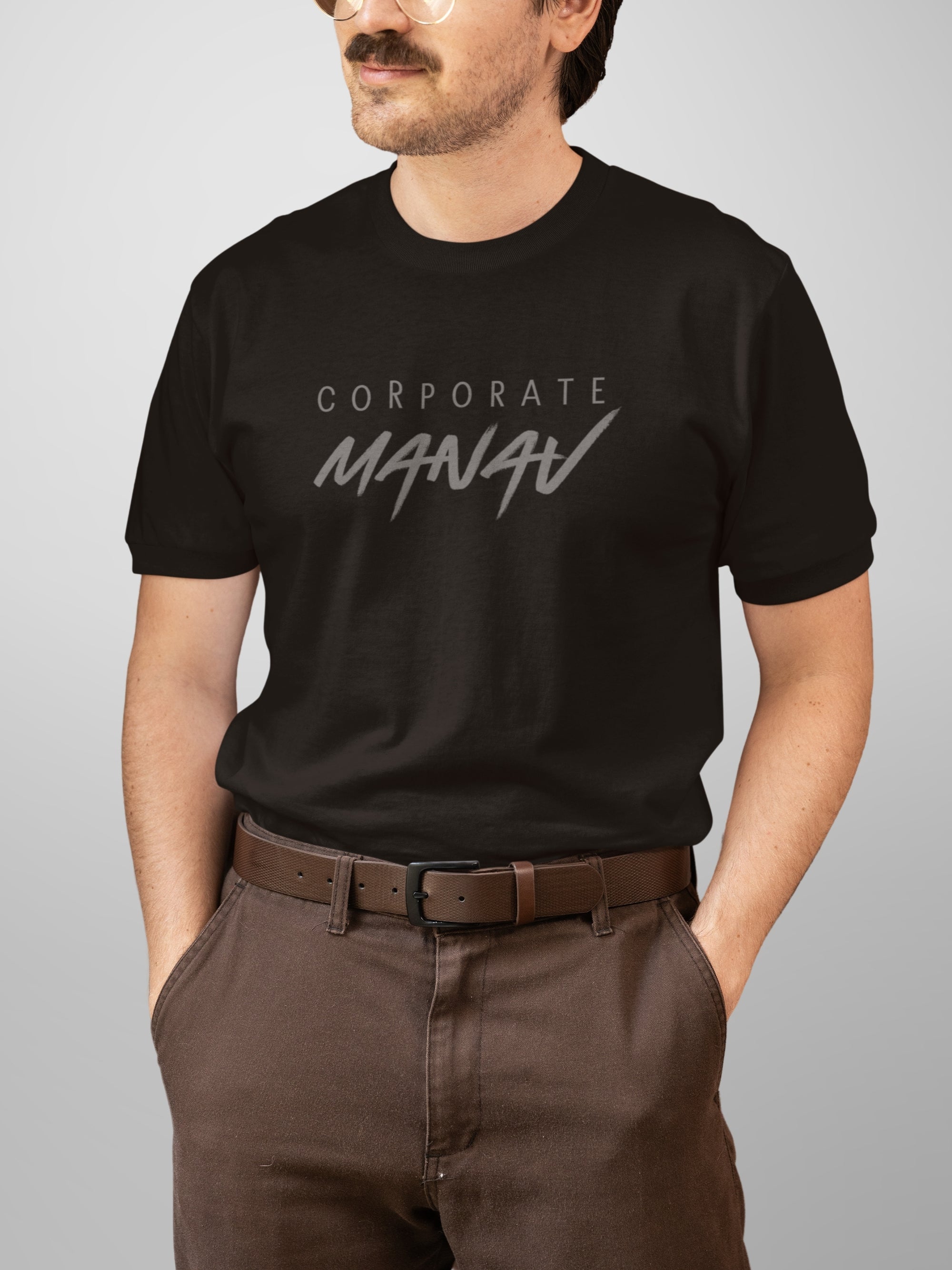 CORPORATE MANAV (Unisex Comfort Fit Tee)