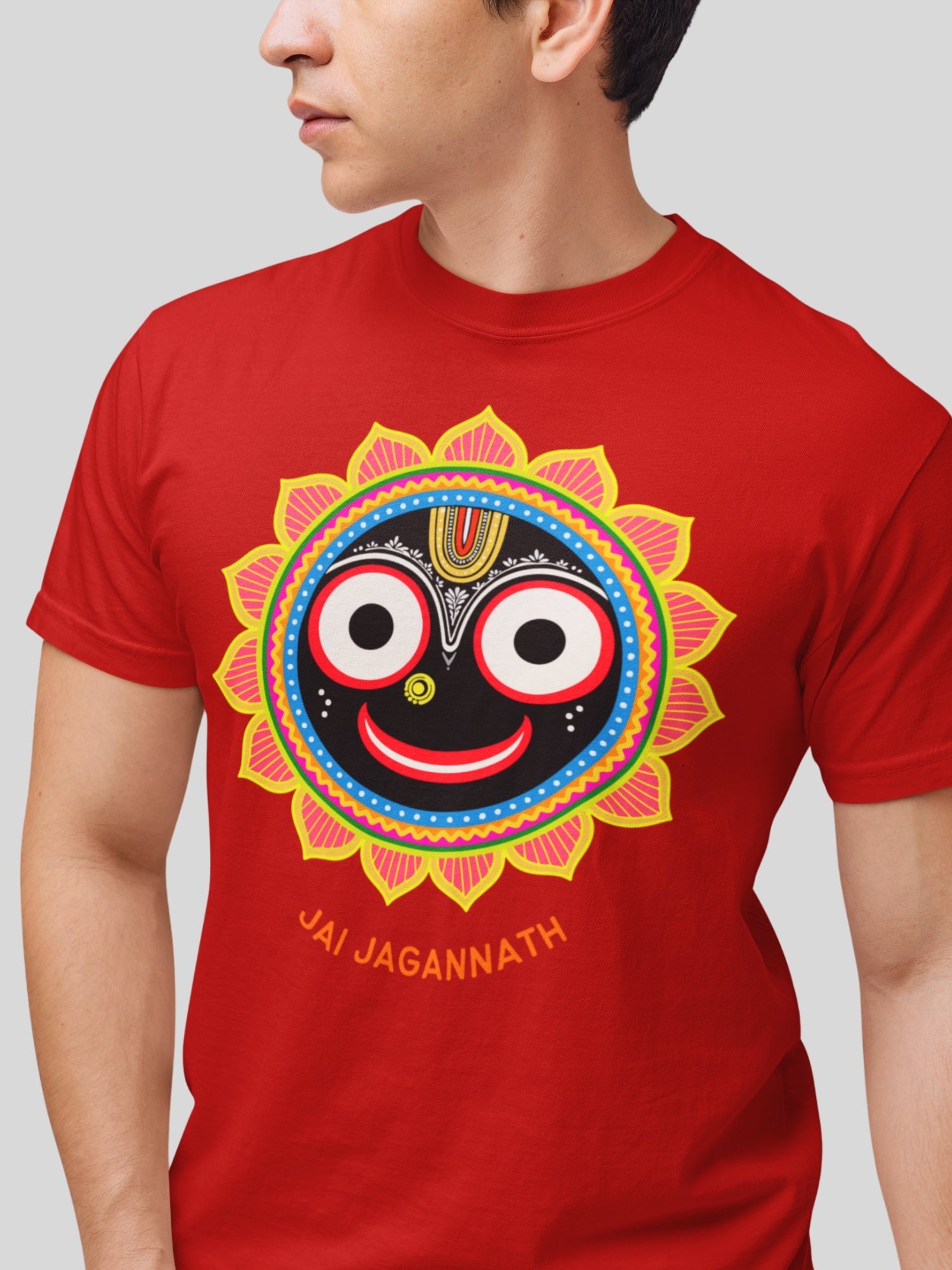 JAI JAGANNATH (Unisex Premium Soft Cotton Stretch T-Shirt)