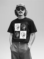 GORILLA BLOCK WHT (Unisex Premium Fit Tee)