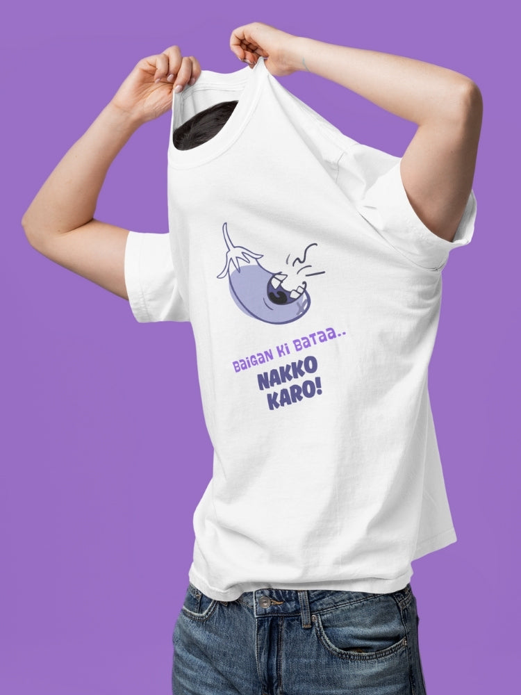 BAIGAN KI BATA (Unisex Comfort Fit Tee)