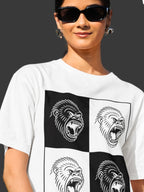 GORILLA BLOCK BLK (Unisex Comfort Fit Tee)