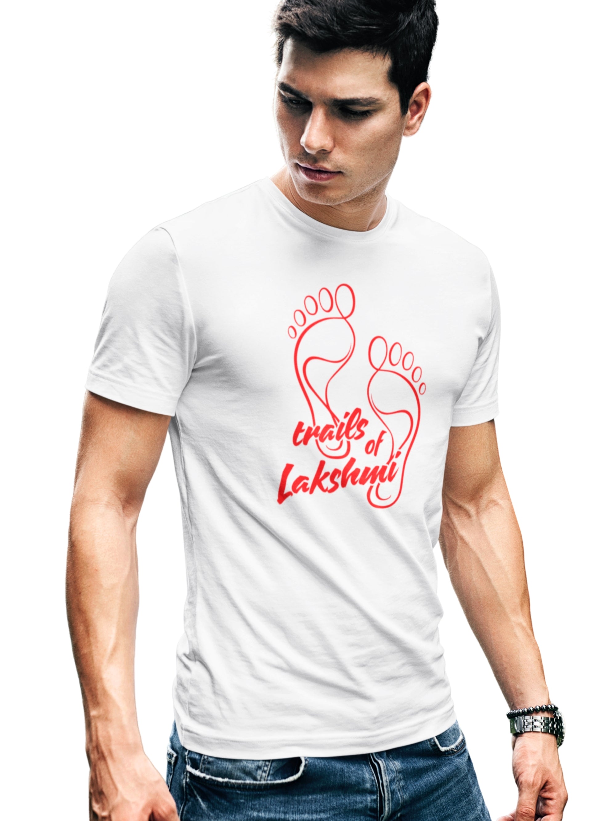 TRAILS OF LAKSHMI (Unisex Premium Soft Cotton T-Shirt)