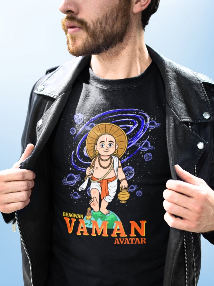 VAMAN AVATAR (Unisex Premium Soft Cotton Stretch T-Shirt)