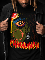 CHAMUNDA (Unisex Oversized Heavyweight Tee)