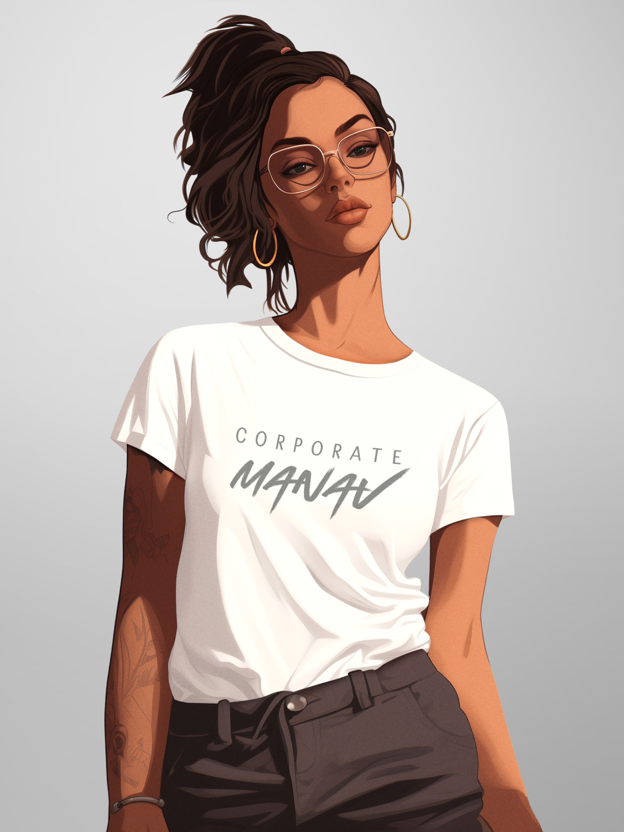 CORPORATE MANAV (Unisex Comfort Fit Tee)