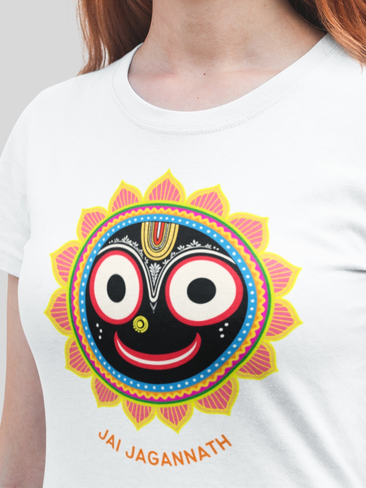 JAI JAGANNATH (Unisex Premium Soft Cotton Stretch T-Shirt)