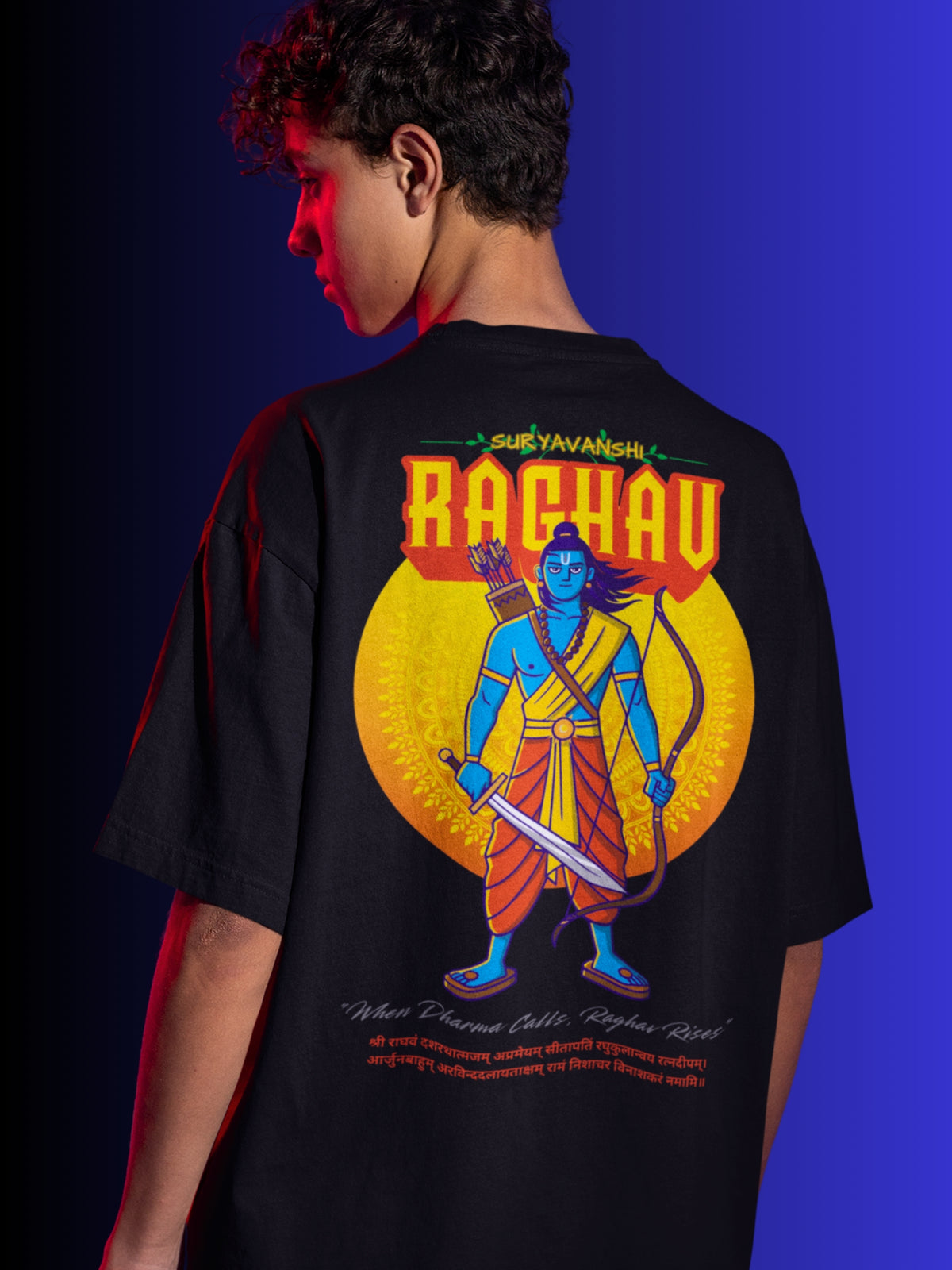 RAGHAV (Unisex Oversized Trendy Tee)