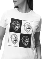 GORILLA BLOCK BLK (Unisex Premium Fit Tee)