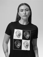GORILLA BLOCK WHT (Unisex Premium Fit Tee)