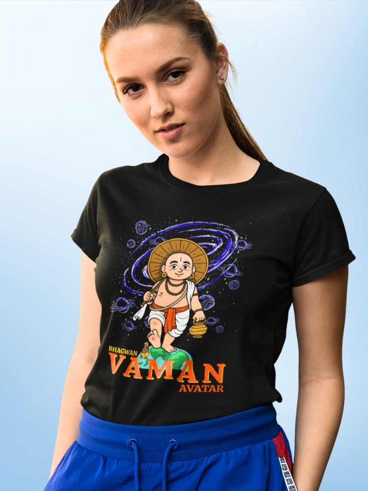 VAMAN AVATAR (Unisex Premium Soft Cotton Stretch T-Shirt)