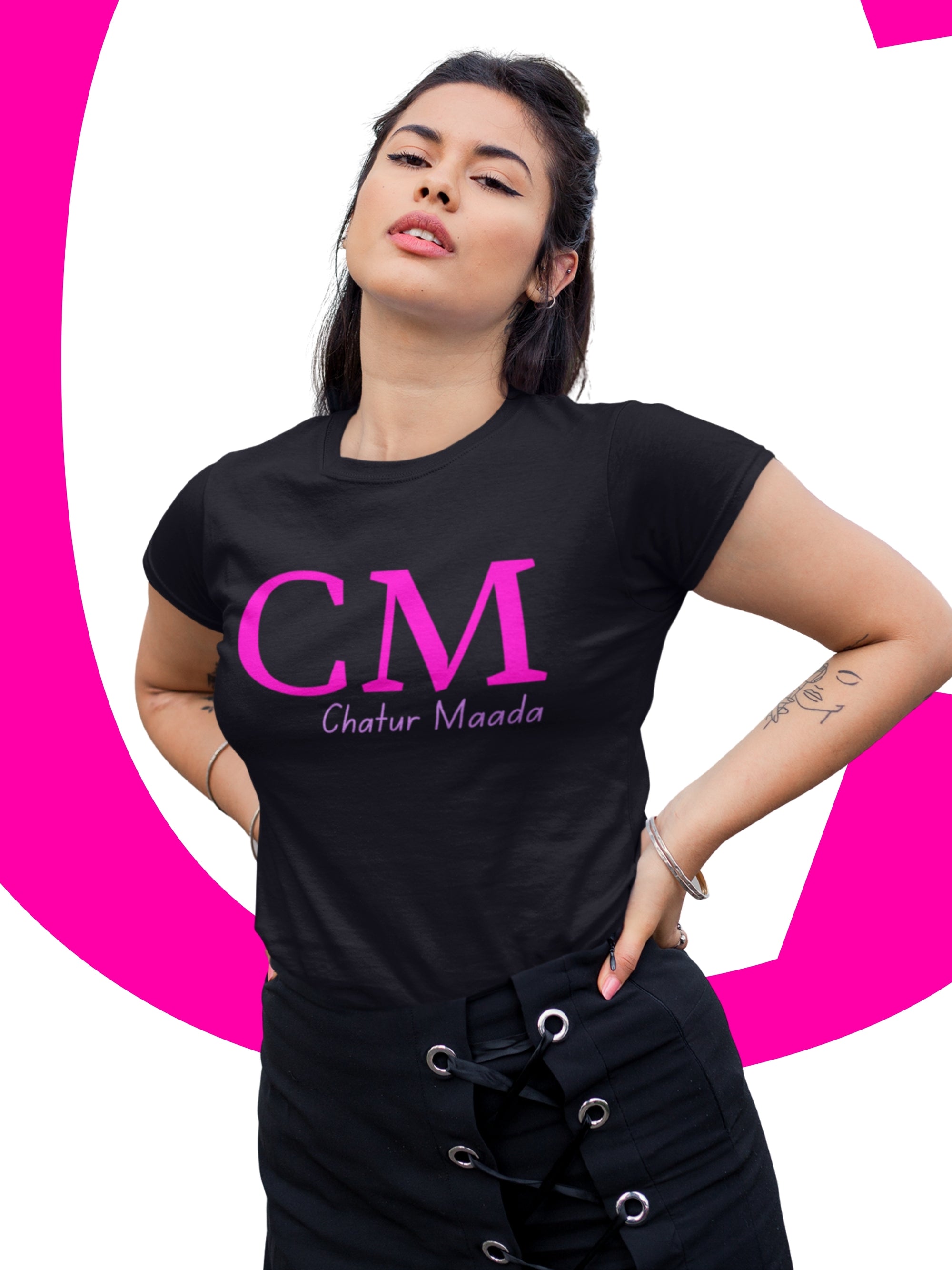 CM- CHATUR MAADA (Unisex Comfort Fit Tee)