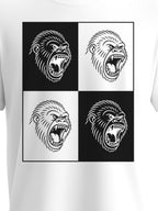 GORILLA BLOCK BLK (Unisex Premium Fit Tee)