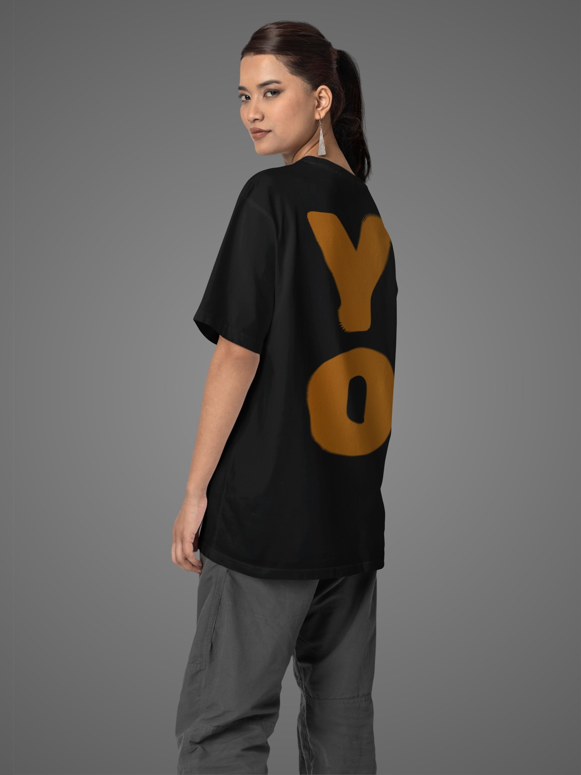 YO (Unisex Oversized Trendy Tee)