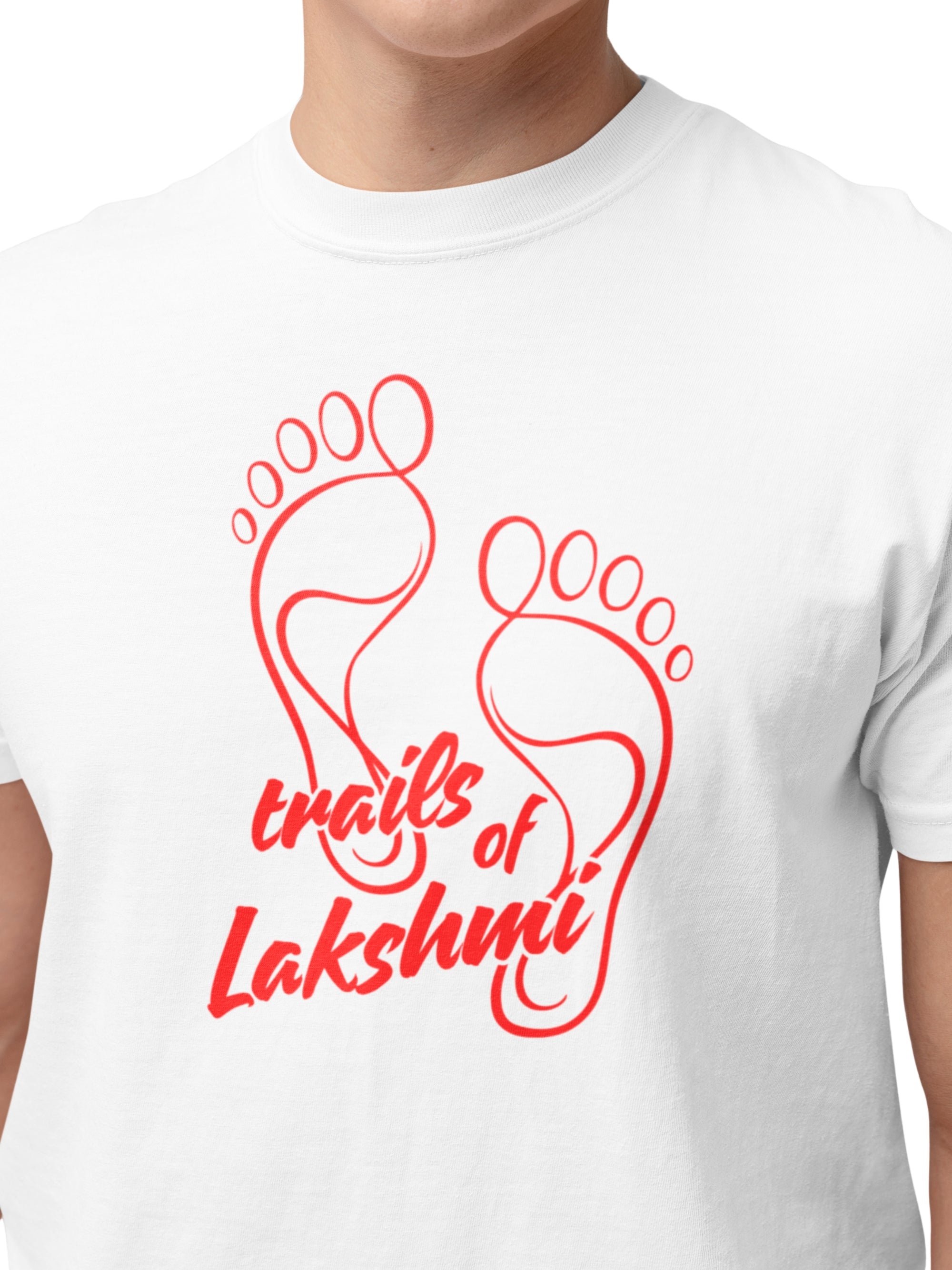 TRAILS OF LAKSHMI (Unisex Premium Soft Cotton T-Shirt)