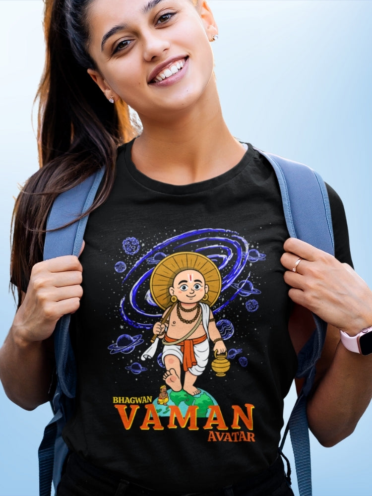 VAMAN AVATAR (Unisex Premium Soft Cotton Stretch T-Shirt)
