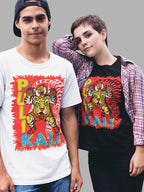 PULIKALI- Front Print (Unisex Premium Soft Cotton Stretch T-Shirt)