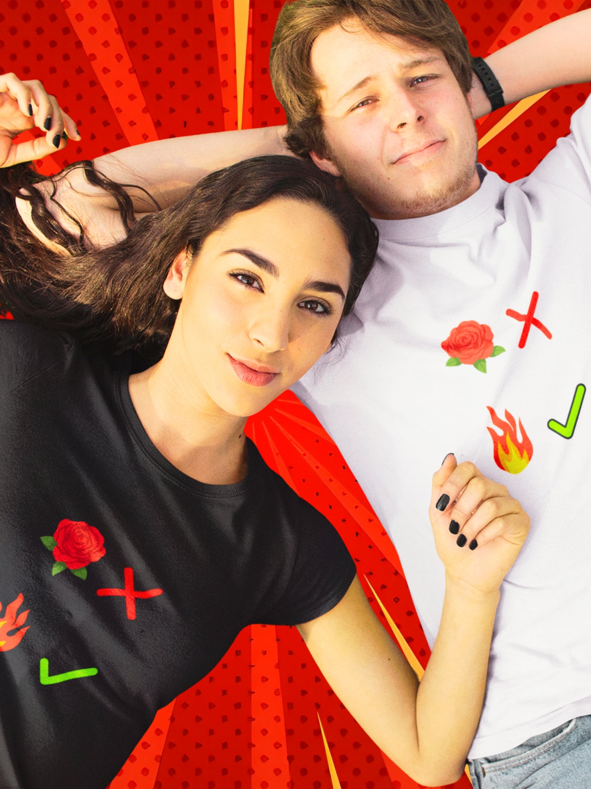 FLOWER NAHI FIRE (Unisex Comfort Fit Tee)