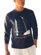 PATRIOT: BRAHMOS FULL SLEEVE (Unisex Comfort Fit Tee)