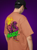 PULL UP YOURSELF (Unisex Oversized Heavyweight Tee)