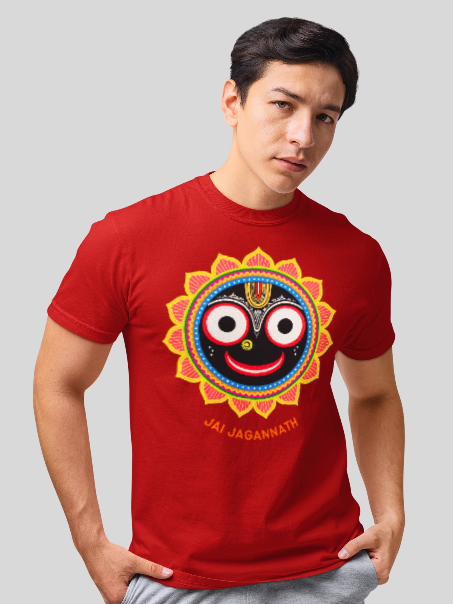 JAI JAGANNATH (Unisex Premium Soft Cotton Stretch T-Shirt)