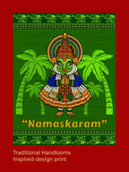 NAMASKARAM (Unisex Premium Soft Cotton Stretch T-Shirt)
