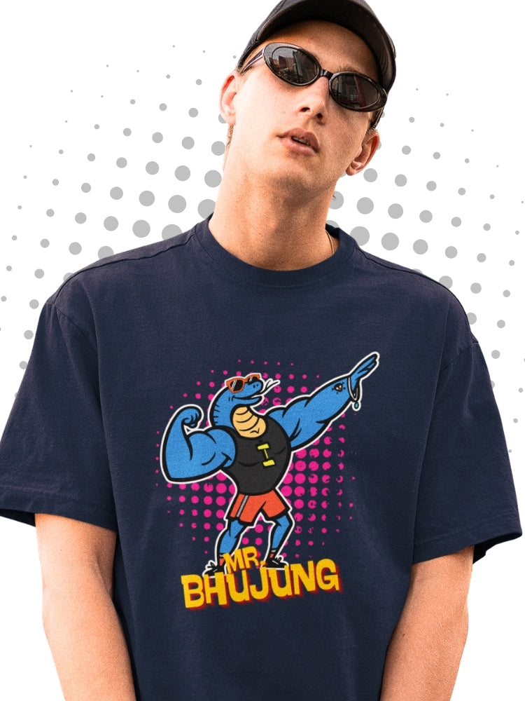 MR BHUJUNG (Unisex Oversized Terry T-Shirt)