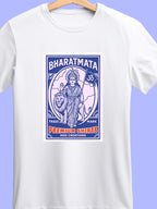 PATRIOT: BHARATMATA BLU (Unisex Comfort Fit Tee)